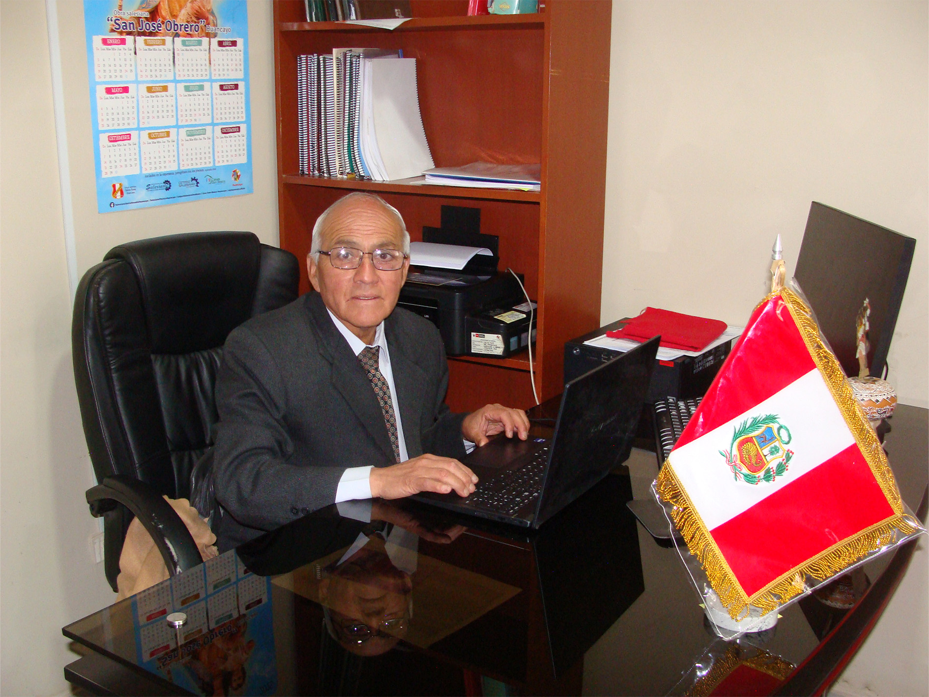 Foto del docente
